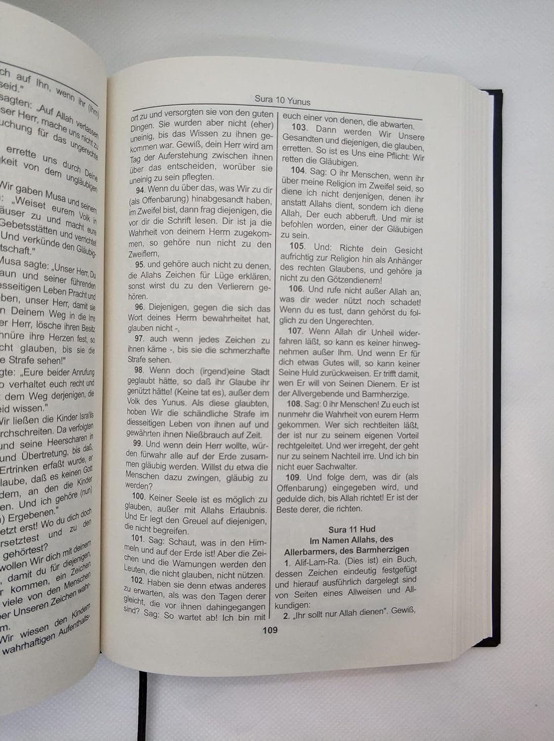 Der Edle Koran - Übersetzung (Deutsch) - Hardcover - Taschenbuch - Frank Bubenheim - Lesen ist Licht