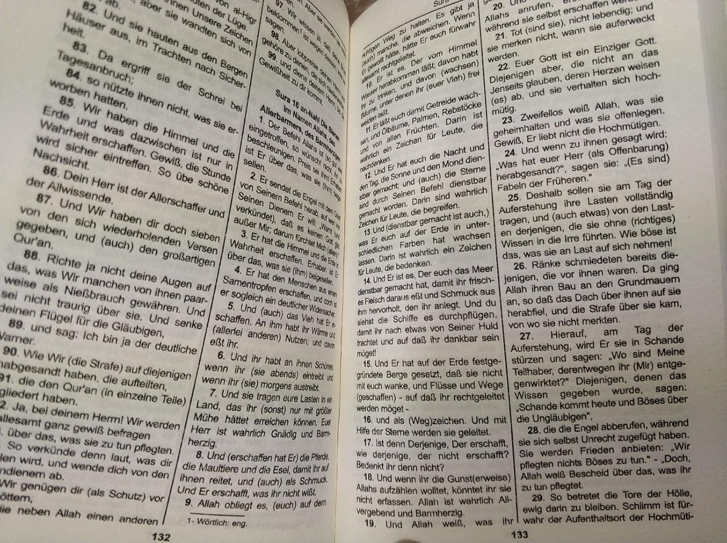 Der Edle Koran - Übersetzung (Deutsch) - Hardcover - Taschenbuch - Frank Bubenheim - Lesen ist Licht