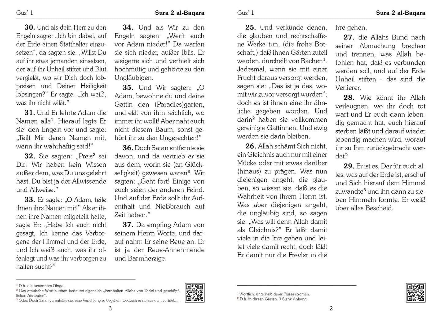 Koran, Quran deutsche Übersetzung + Hisnul Muslim Bittgebete aus Quran und Sunna, Koran + Hisnul Muslim Set - Lesen ist Licht