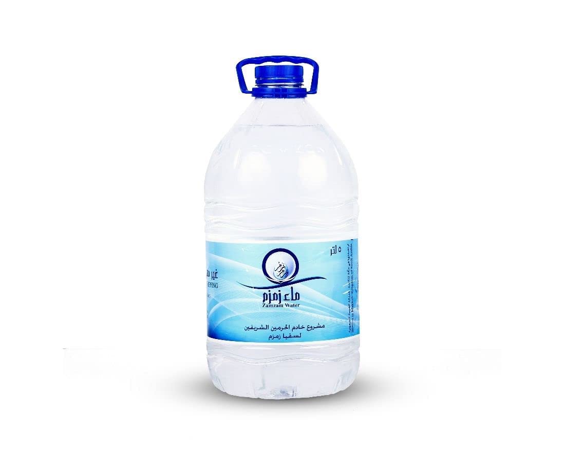 Authentisches Zamzam-Wasser aus Mekka, 5 Liter