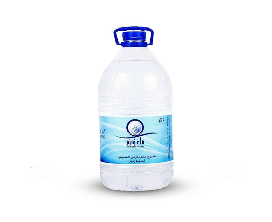 Authentisches Zamzam-Wasser aus Mekka, 5 Liter