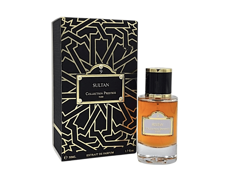 Collection Prestige Sultan 9 Extrait de Parfum 50 ml – Unisex Parfum – Orientalischer Duft – Eau de Parfum für Damen & Herren - Lesen ist Licht