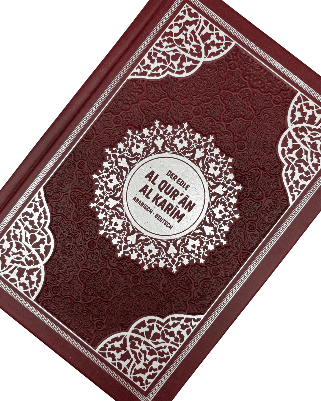 Der edle Koran, Al - Quran Al - Karim | Glossar & Verserklärungen | HOCHWERTIGE Ausgabe: Übersetzung Arabisch/ Deutsch, Kompakt, Weiß - Gold, Grün - Gold, Bordo - Silber - Lesen ist Licht