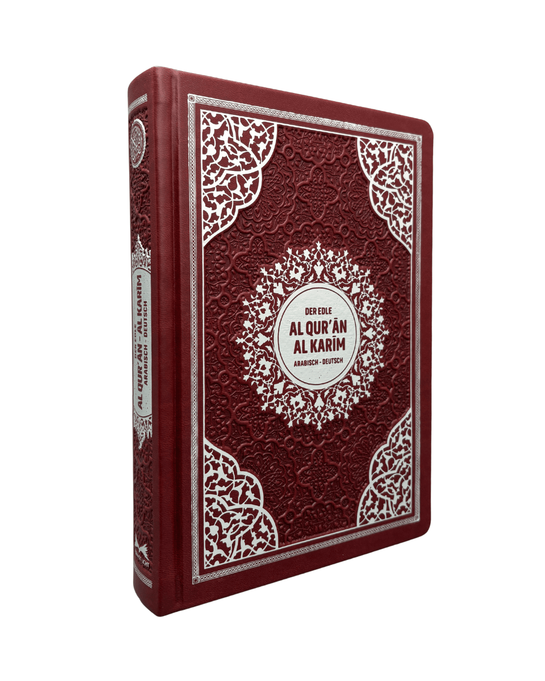 Der edle Koran, Al - Quran Al - Karim | Glossar & Verserklärungen | HOCHWERTIGE Ausgabe: Übersetzung Arabisch/ Deutsch, Kompakt, Weiß - Gold, Grün - Gold, Bordo - Silber - Lesen ist Licht