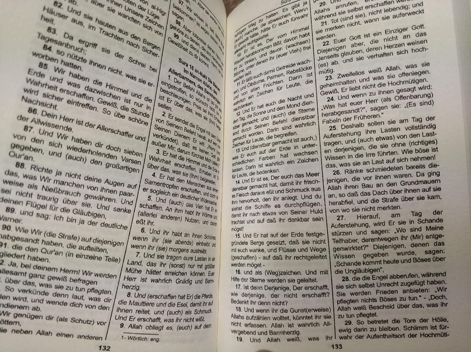 Der Edle Koran - Übersetzung (Deutsch) - Hardcover - Taschenbuch - Frank Bubenheim - Lesen ist Licht