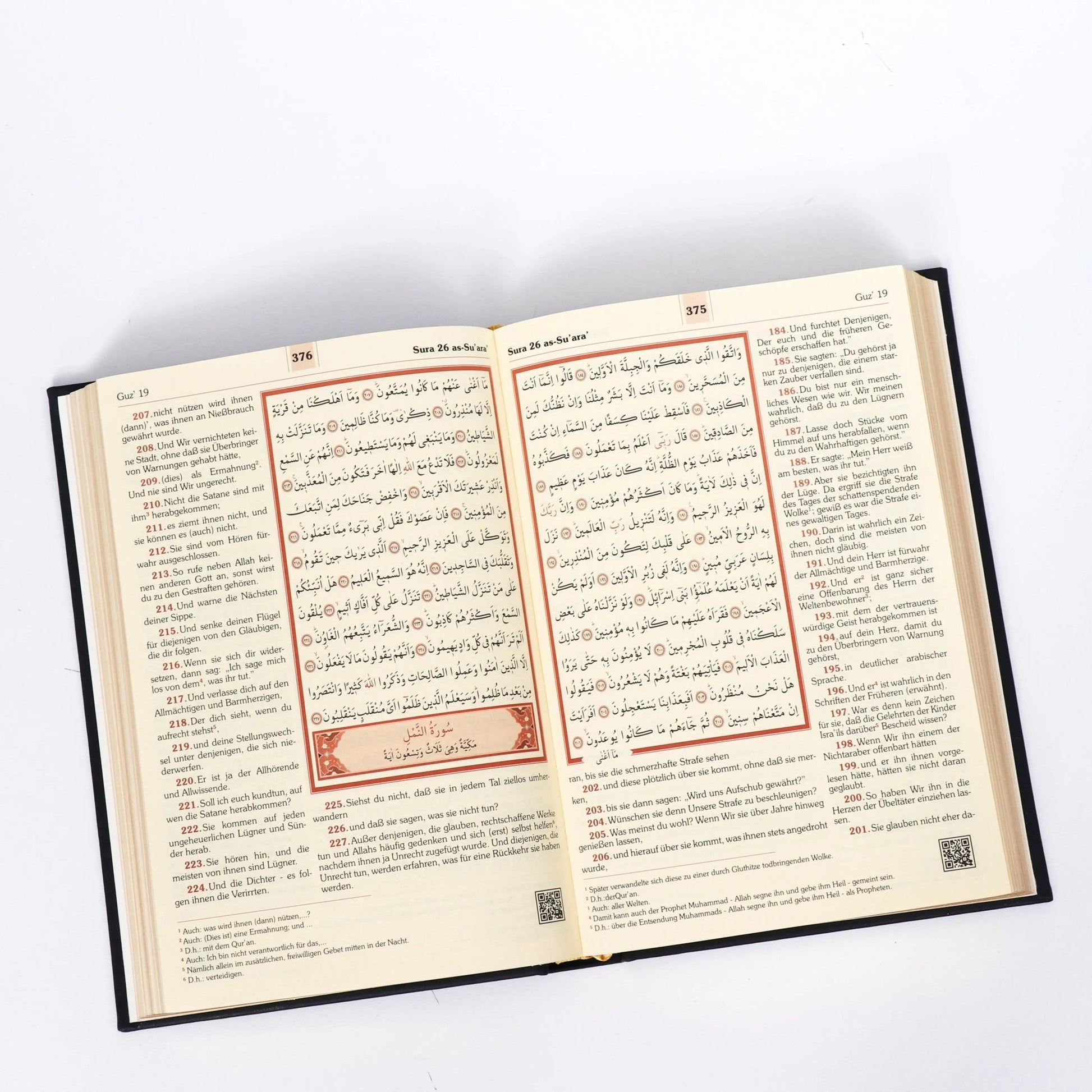 Der edle Koran Weiß Gold - Arabisch - Deutsch - Frank Bubenheim - mit Umschlag - Lesen ist Licht