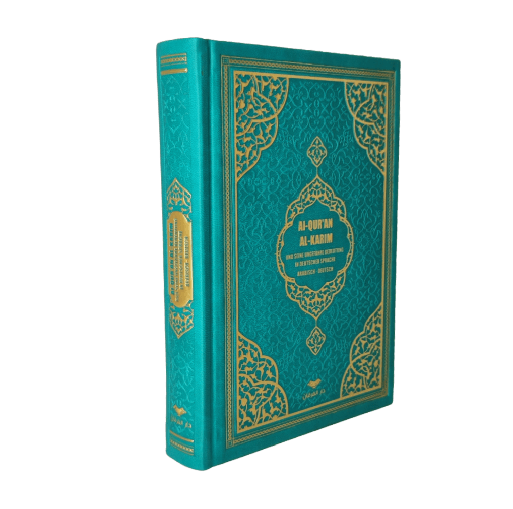 Der heilige Koran, Al - Quran al - Karim - Arabisch / Deutsch Übersetzung - Kompakt - Schöne Farben - Hochwertig - Lesen ist Licht