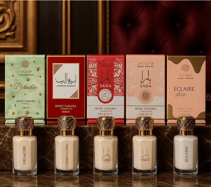 Dubai Flower Musc Tahara | Intim - Ganzkörperpflege | Eclaire | Ameerat Al Arab | Yara | Khamrah | 12ml - Lesen ist Licht