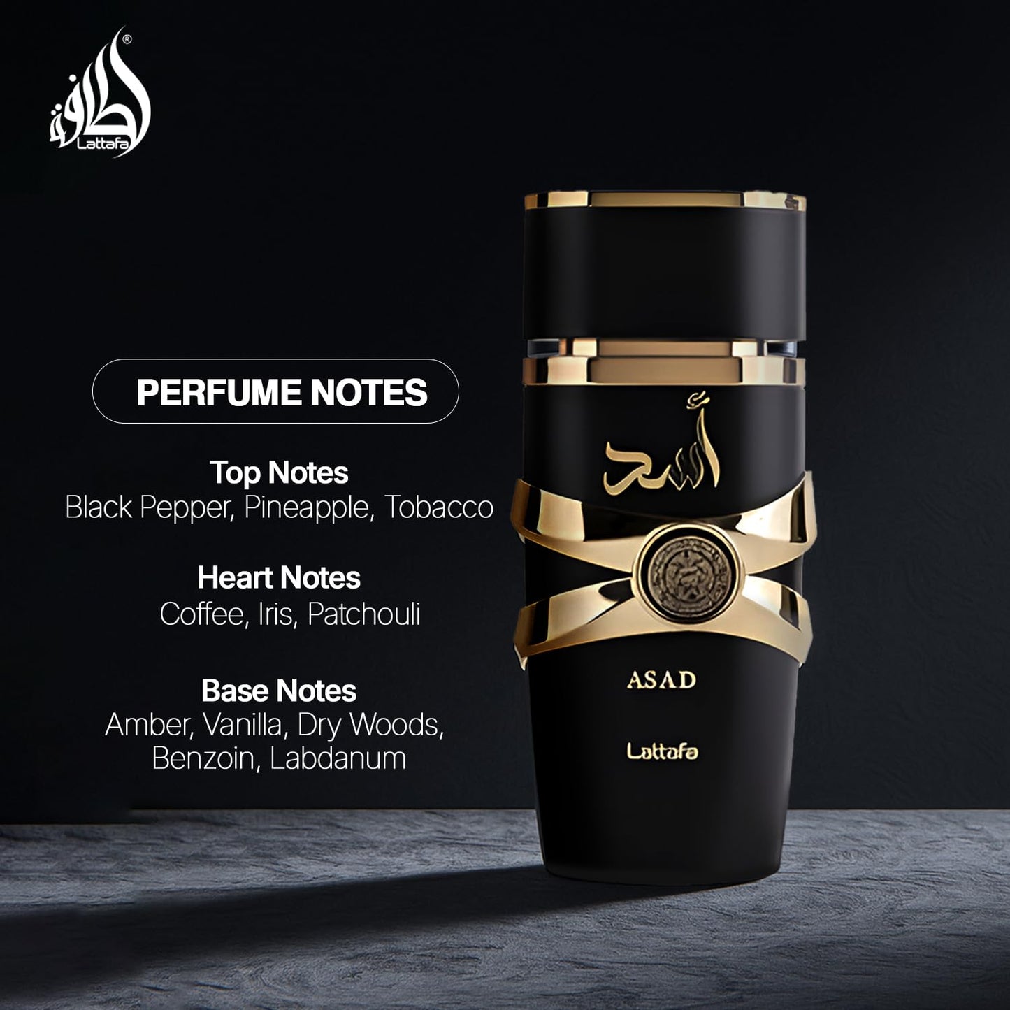 Lattafa Asad Parfüm 100 ml – Unisex – Original aus den UAE – Orientalischer Duft - Lesen ist Licht