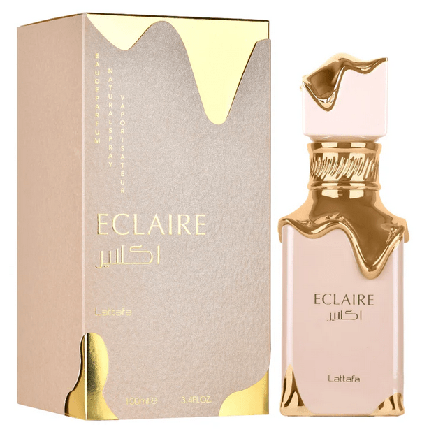 Original Lattafa Eclaire - Eau de Parfum - 100ml - Vanille - lange Haltbarkeit - Lesen ist Licht
