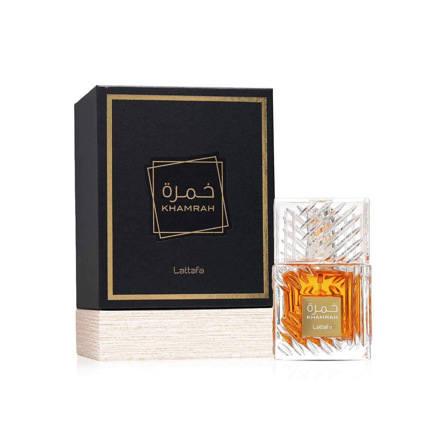Original Lattafa Khamrah - Eau de Parfum - 100ml - Unisex - Süß, Orientalisch - Lesen ist Licht