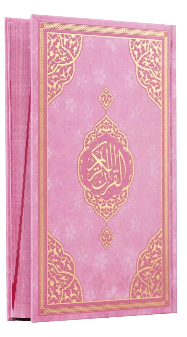 Quran, Koran auf Arabisch - Kuran Kerim Arapca - Orta Boy 24x17cm - Pink, Blau - Mushaf - QR - Code - Lesen ist Licht